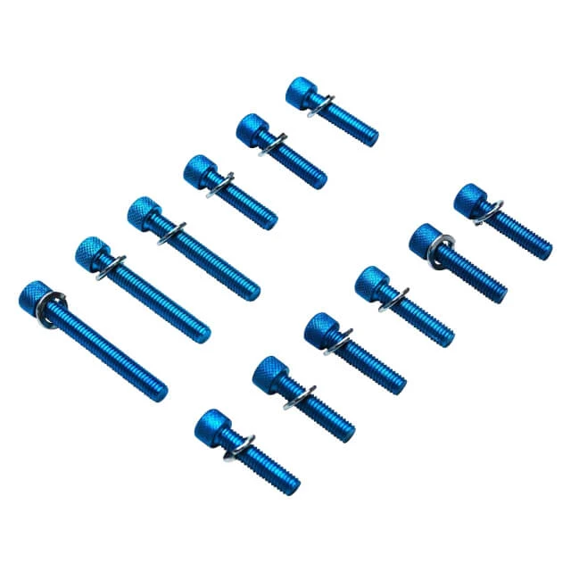 Tornillos carter Minarelli scooter 50 Tun´R - azul
