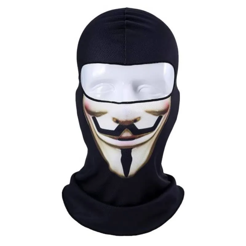 Cagoule moto - Anonymous polaire