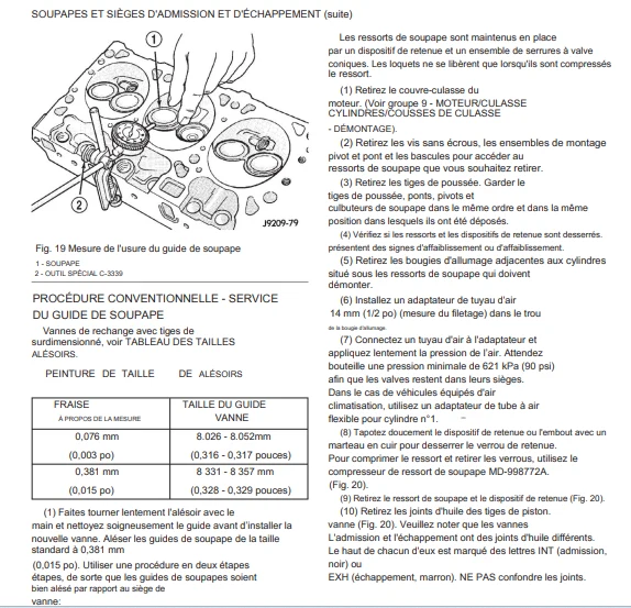 Manuel d'atelier jeep Wrangler 2011 français