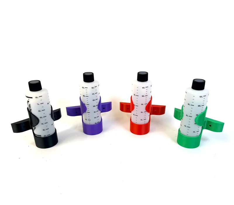 Support doseur scooter – fixation tablier/coffre + doseur inclus