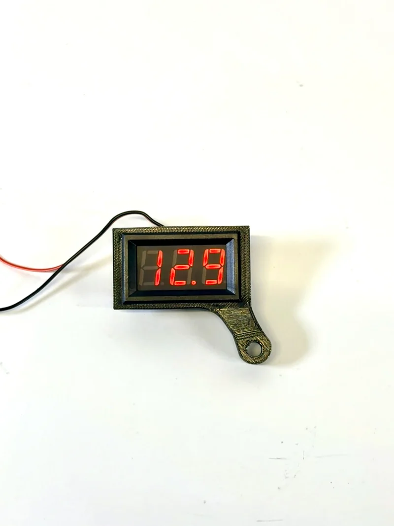 Indicateur de tension de batterie – avec support de fixation