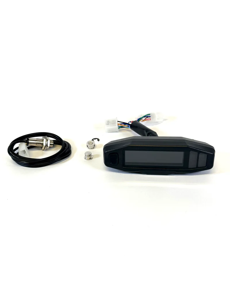Compteur M-Racing – tableau de bord complet + support de fourche