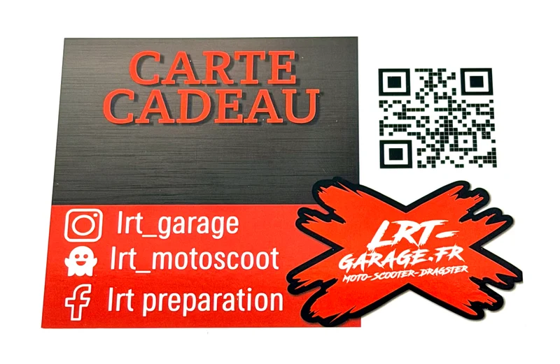 Carte Cadeau LRT – Boutique Tuning 50cc & Mécaboite