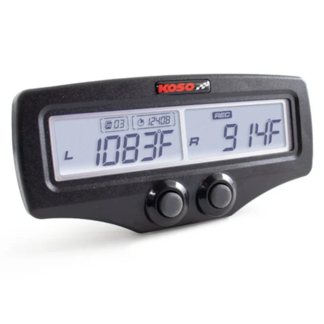 Marcador Dual gases de escape EGT-02 EVO Koso