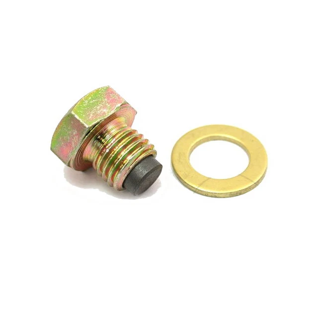 Tapón de vaciado aceite magnetico con junta M12x1.5mm JMP