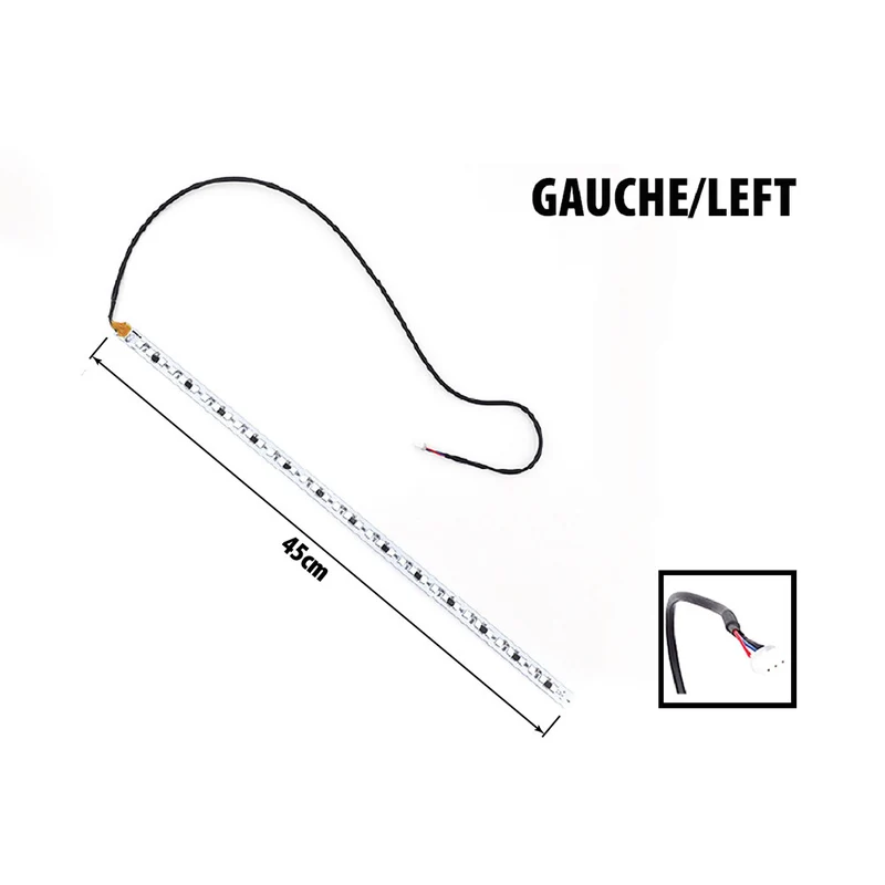 LED gauche colonne de direction Dualtron Mini 1 cable 45cm