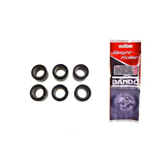 Juego de 6 rodillos 25x22 Bando