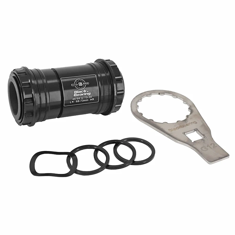 Cuvette Intégré Boîtier VTT-Route A Emboiter-Pf30 Dub Blackbearing Roulement Céramique Boite De 68-73 Diam 46 Pour Axe 28.99 mm (Compatible Sram) - Clé Montage Incluse-
