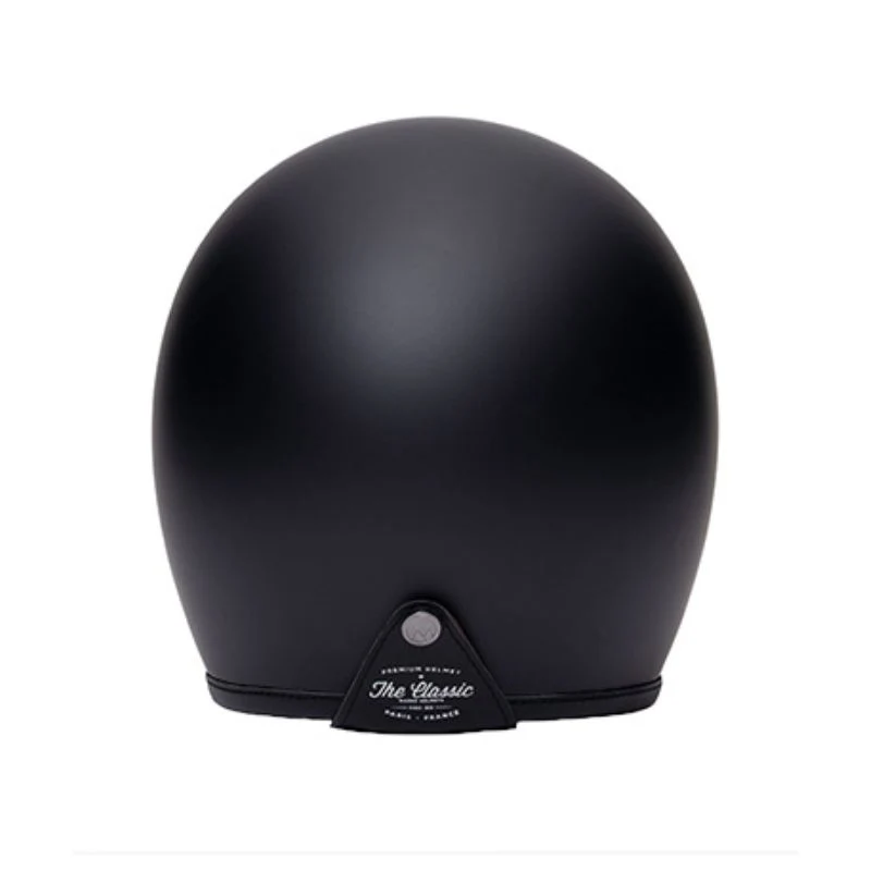 Casque jet moto - The Classic noir mat
