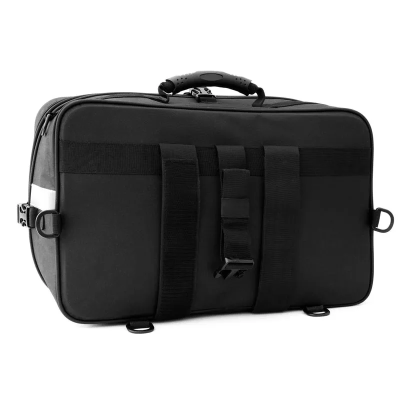 Sacoches cavalières moto 25L - Argentés [Lot de 2]