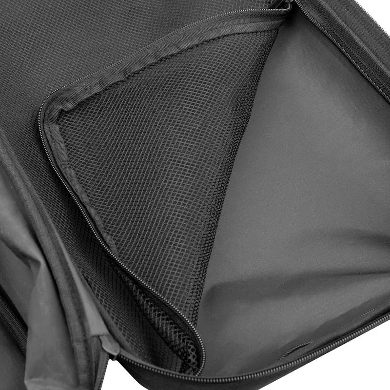 Sacoches cavalières moto 25L - Argentés [Lot de 2]