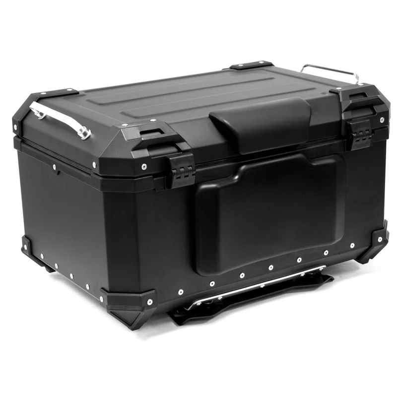 Top case moto 55L en aluminium noir - X-PLOR