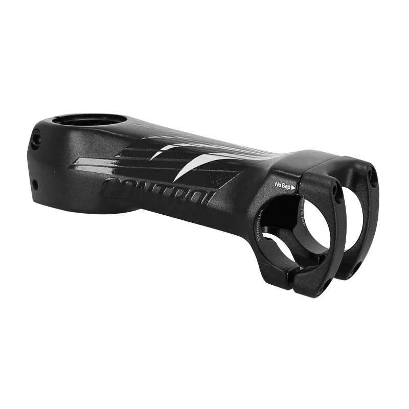 Potence Route - Gravel Controltech Cougar Alu Noir Angle -8° 31,8 L120 mm Pour Fourche 1"1-8 Compatible Câble Interne - Inclus Entretoises