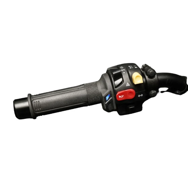 Puño calefactable 7/8" + 1" L.130mm HG 13 Koso - negro