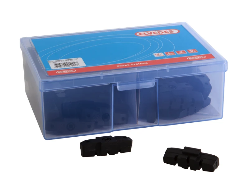 Boite de 25 paires de patins de remplacement Elvedes pour Magura HS11/HS33