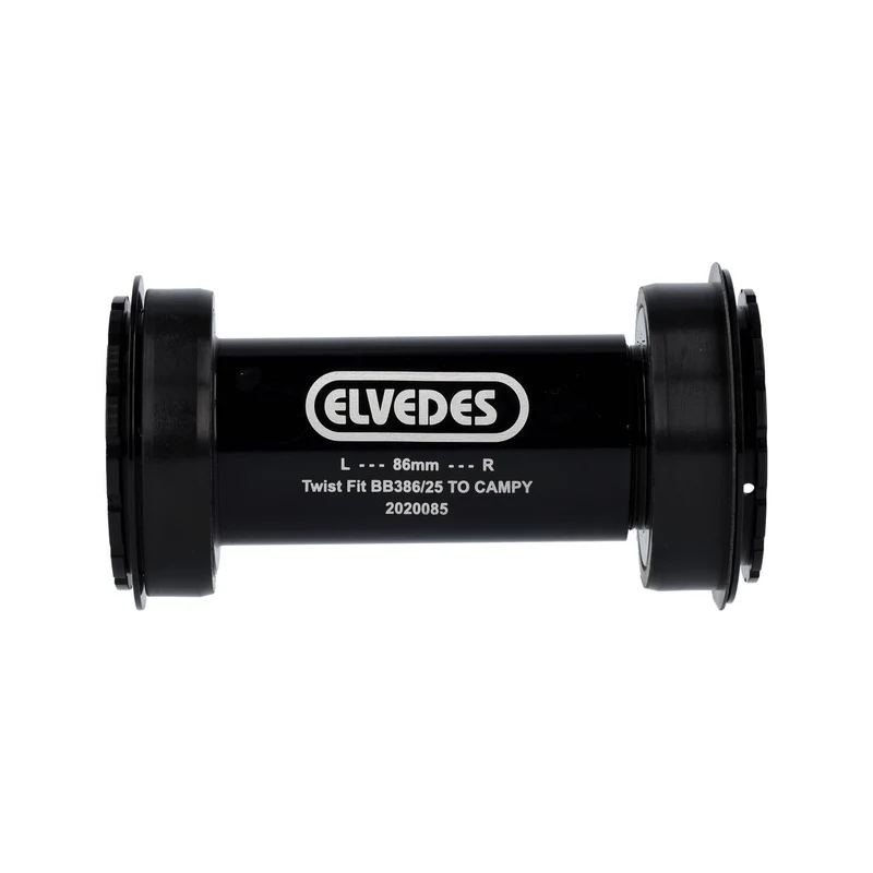 Boîtier de pédalier twist fit Elvedes BB386 to Campagnolo Ultra-Torque Sans roulementS
