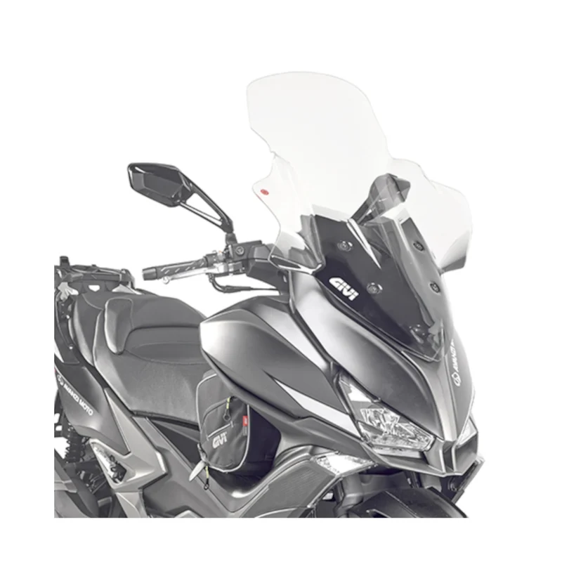 Cúpula Kymco Xciting S400i TCS 18-24 Givi - Transparente