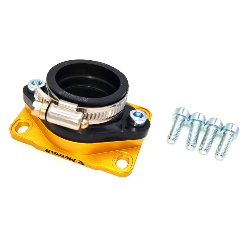 Tobera de admisión con alza mecanizado Metrakit d.35mm Derbi Variant