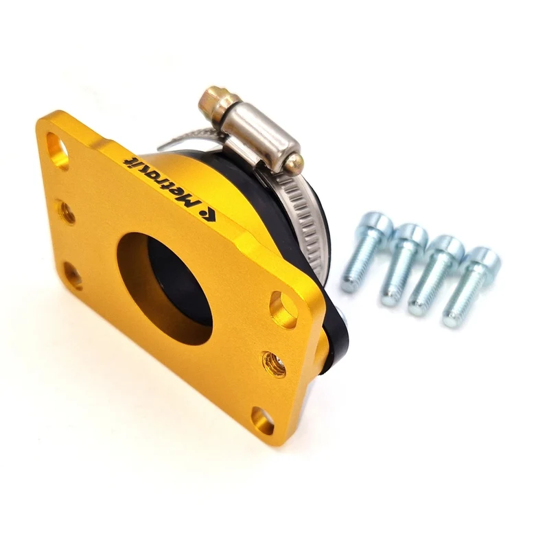 Tobera de admisión con alza mecanizado Metrakit d.35mm Derbi Variant