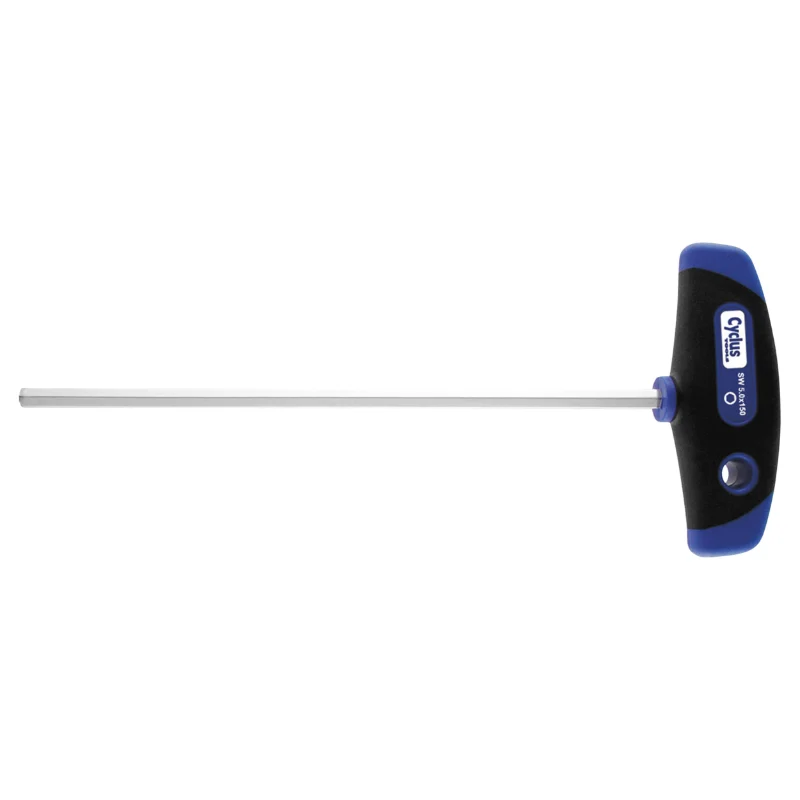 Clé Allen Cyclus Pro Manche En T 5 mm Longueur 150 mm (Vendu A L'Unite) -Made In Cee-