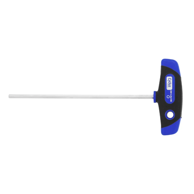 Clé Allen Cyclus Pro Manche En T 4 mm Longueur 150 mm (Vendu A L'Unite) -Made In Cee-
