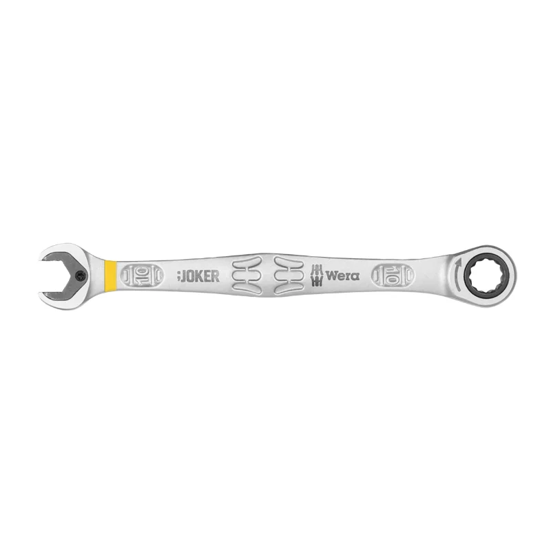 Clé Mixte-Plate A Cliquet Wera 6000 Joker 10 mm (Avec Fonction Retenue) Chrome Moly (Vendu A L'Unite) -Marque Allemande Pour Les Ateliers-