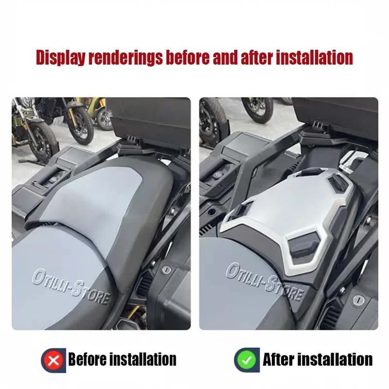Motorcycle For BMW R1300GS R 1300 GS r1300gs 2023 2024 2025 New Rear Luggage Rack Passenger Seat Cover Cowl Tail Fairing