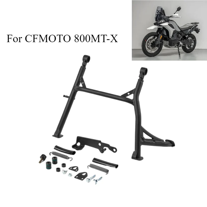For CFMOTO 800MT-X Motorcycle Side Central Stand Kickstands 800 MTX Double Support Large Support Original accessories