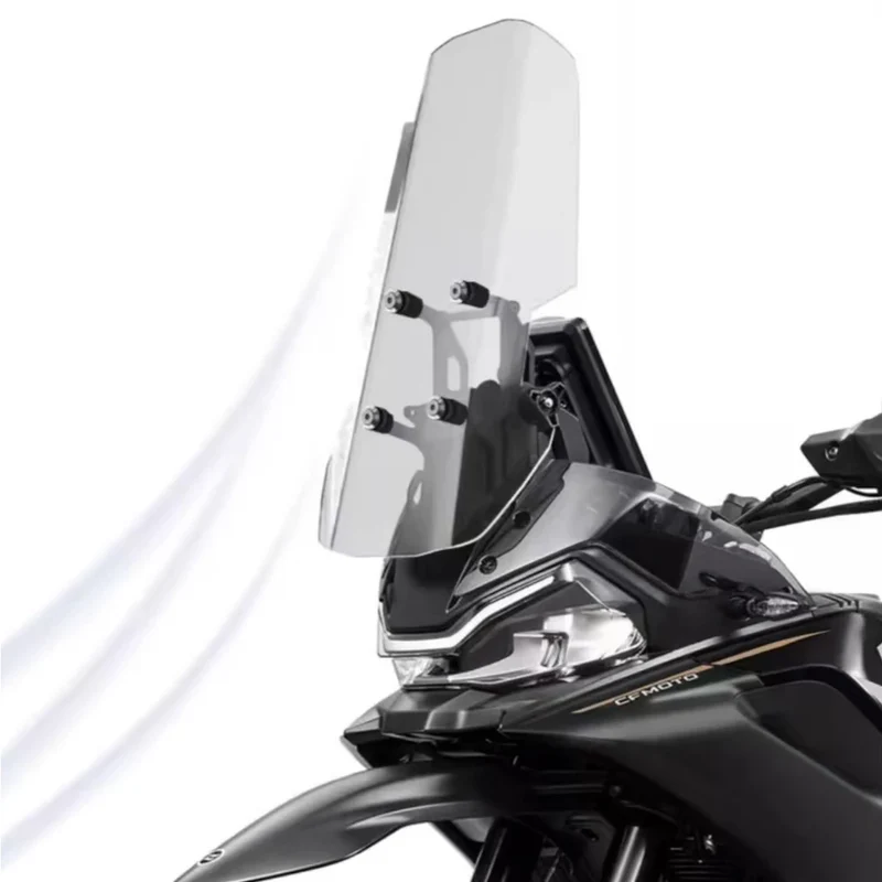 For CFMOTO 800 MT-X 800MTX 800MTX NEW Anti Windshield 800MT-X 800MT X Motorcycle Heightened Windshield Accessorie 2024-2025