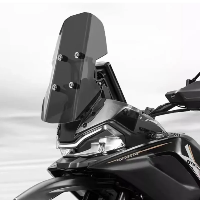 For CFMOTO 800 MT-X 800MTX 800MTX NEW Anti Windshield 800MT-X 800MT X Motorcycle Heightened Windshield Accessorie 2024-2025