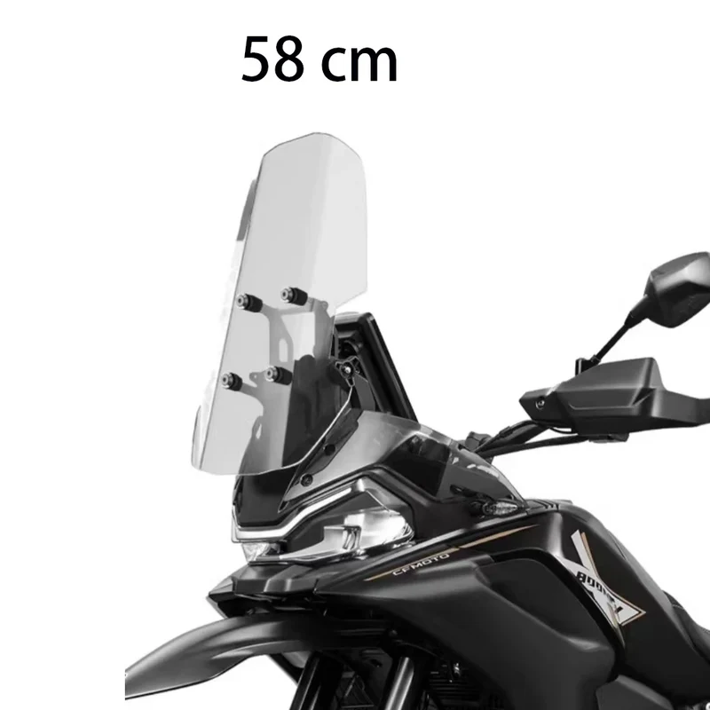 For CFMOTO 800 MT-X 800MTX 800MTX NEW Anti Windshield 800MT-X 800MT X Motorcycle Heightened Windshield Accessorie 2024-2025