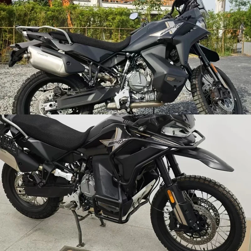 800MT-X 800MTX 2025 Engine Guard Highway Crash Bars Frame Bar Kit For CFMOTO 800 MT-X Motorcycle Anti-Crash Bar Frame Protection