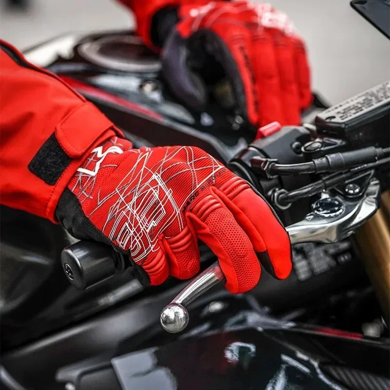 Motorcycle Gloves LOSAIL V2 MM93 Men Racing Moto Gloves Wear-resistant Breathable Guantes Moto Four Seasons Guantes Moto