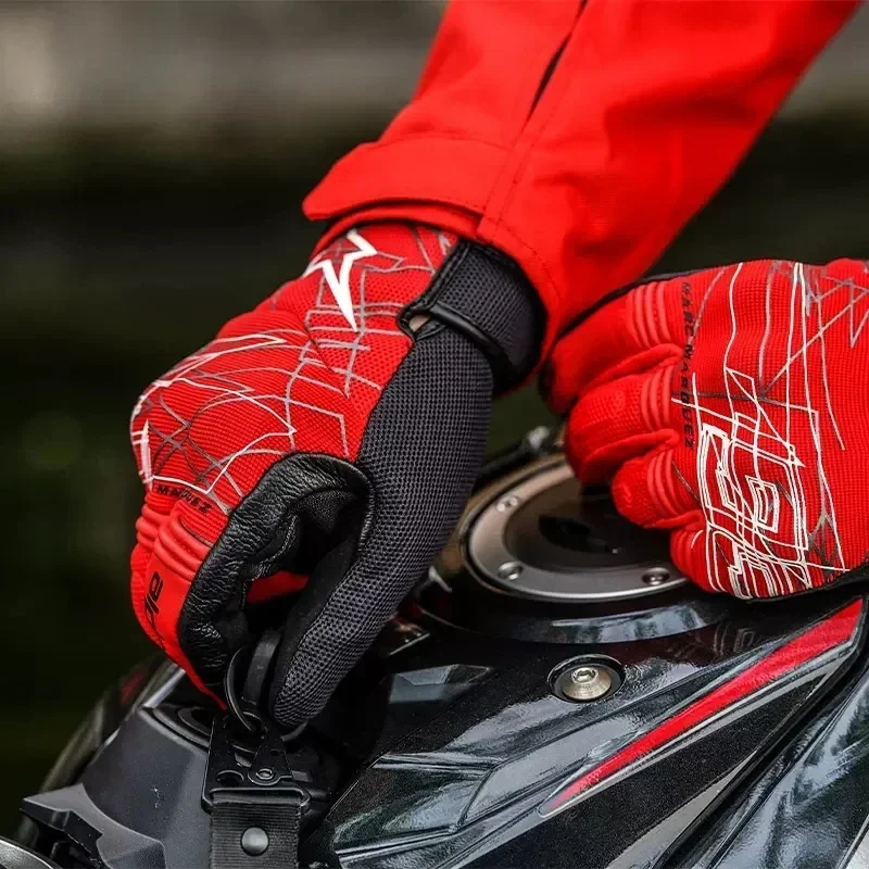 Motorcycle Gloves LOSAIL V2 MM93 Men Racing Moto Gloves Wear-resistant Breathable Guantes Moto Four Seasons Guantes Moto