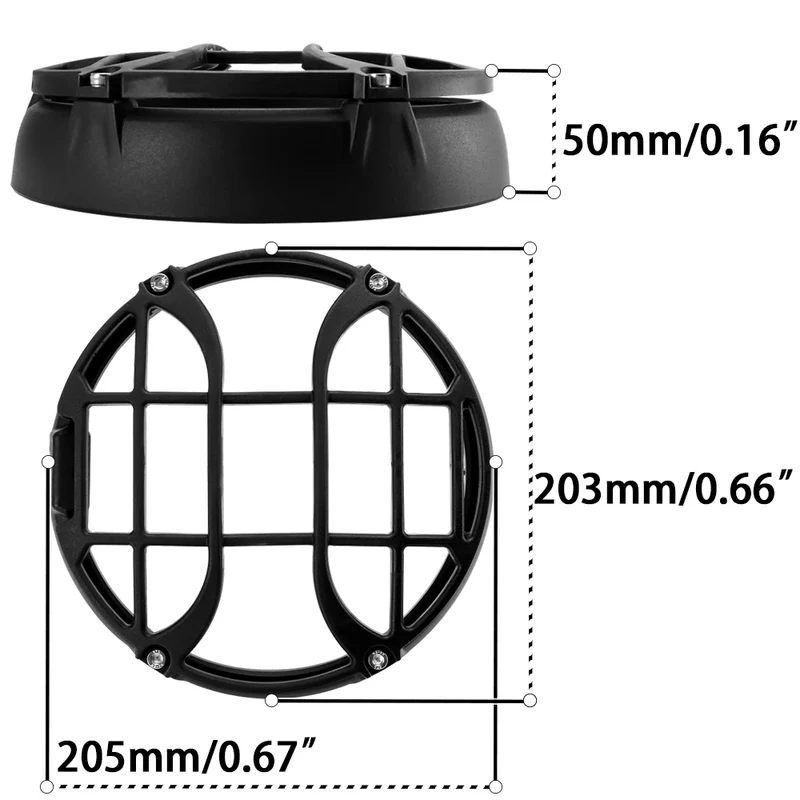 Motorcycle For R18 Classic Headlight Protector Head Lights Protection Grille Guard Cover R 18 100 Years R12 R1200 nineT R nineT