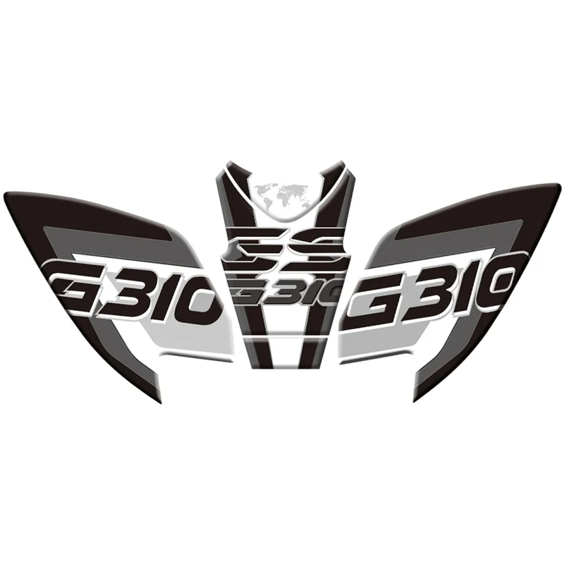 For BMW G310GS G 310GS G 310 GS 2018-2019 Motorcycle 3D Tank Pad Protective Decal Sticker Decorative Stickers Protector