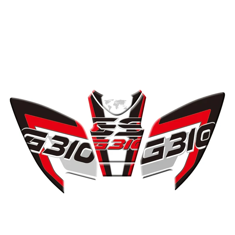 For BMW G310GS G 310GS G 310 GS 2018-2019 Motorcycle 3D Tank Pad Protective Decal Sticker Decorative Stickers Protector