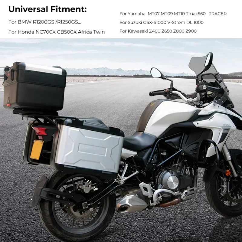 Universal Motorcycle Vario Top Box For BMW R1200GS R1250GS F800GS LC ADV F800GS F850GS F750gs Top Rear Luggage Tool Cases
