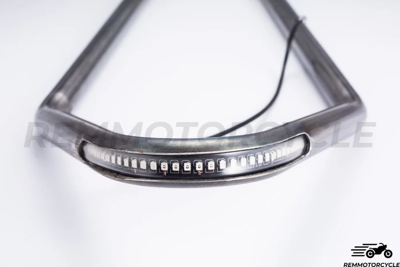 Boucle relevée avec bande LED intégrée pour Selle Racing 2