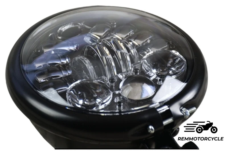 Phare multi DRL 15,5cm avec clignotants intégrés
