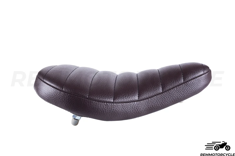 Selle Bobber Marron - Coutures horizontales