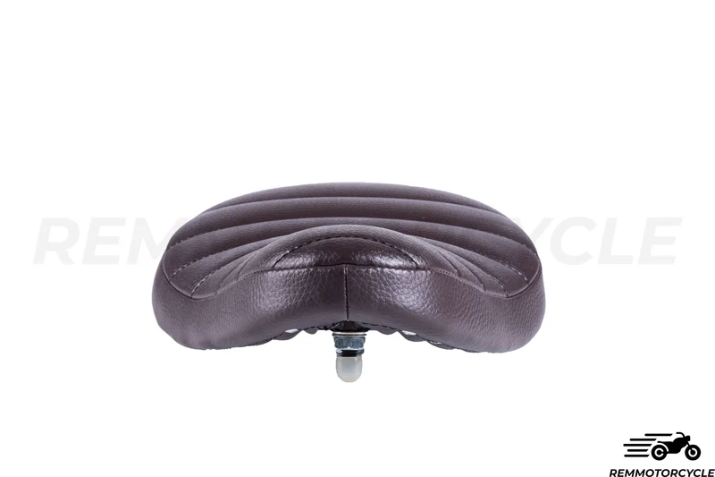 Selle Bobber Marron - Coutures horizontales