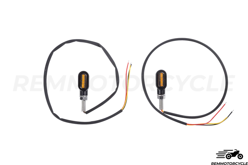 Mini Clignotant Moto LED Homologué REM