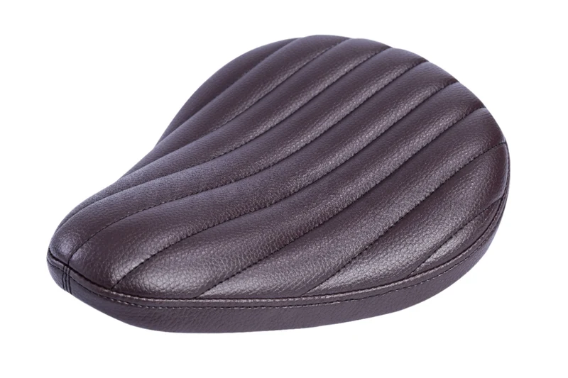 Selle Bobber Marron - Coutures verticales