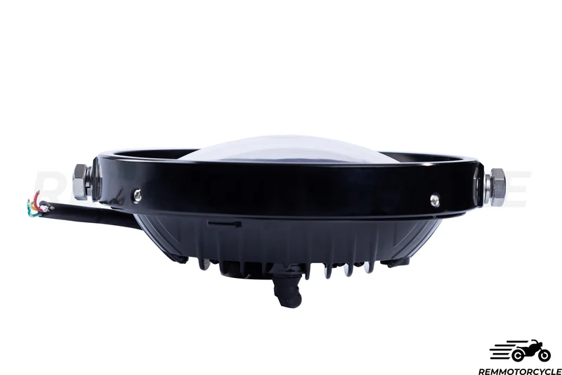 Projecteur LED Eye Angel 7 pouces - Orange & Blanc