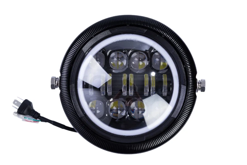 Projecteur LED Eye Angel DRL 7 pouces - Support Aluminium CNC