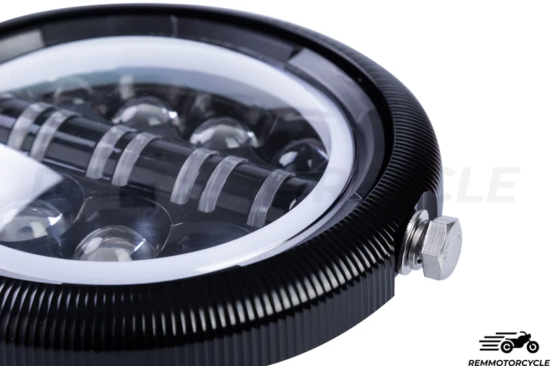 Projecteur LED Eye Angel DRL 7 pouces - Support Aluminium CNC