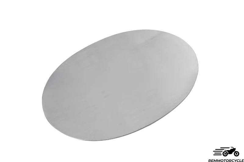 Plaque latérale Ovale en aluminium