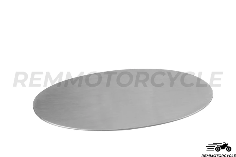 Plaque latérale Ovale en aluminium