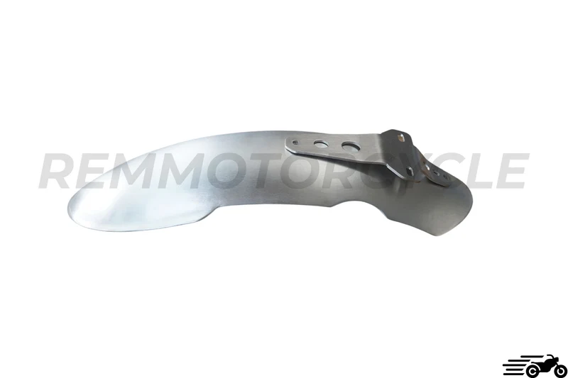 Garde-boue moto Aluminium Scrambler avec Support